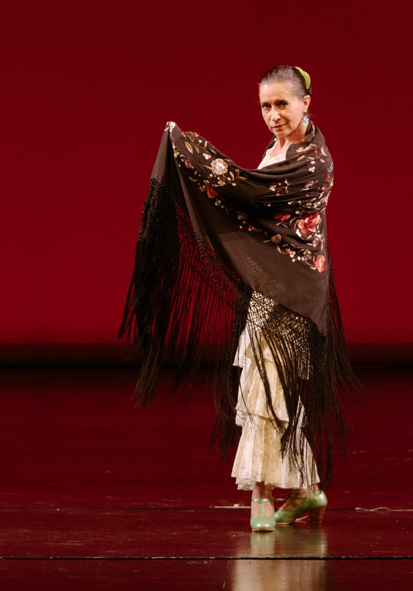 Solange looking at camera